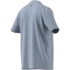 imageadidas Mens Essentials Single Jersey Linear Embroidered Logo TShirtWonder Blue