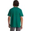 imageadidas Mens Essentials Small Logo Single Jersey TShirtCollegiate GreenBlack