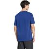 imageadidas Mens Essentials Small Logo Single Jersey TShirtDark BlueWhite