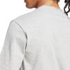 imageadidas Mens Essentials Small Logo Single Jersey TShirtMedium Grey HeatherBlack
