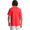 imageadidas Mens Essentials Small Logo Single Jersey TShirtPure RubyBlack