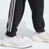imageadidas Mens Essentials WarmUp Tricot 3Stripes Tapered Track PantsBlackWhite