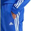 imageadidas Mens Essentials WarmUp Tricot 3Stripes Tapered Track PantsSemi Lucid BlueWhite