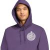 imageadidas Mens Holiday Metallic Graphic HoodieAurora Plum
