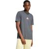 imageadidas Mens Lounge Pizza Graphic TShirtDark Grey Heather