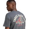 imageadidas Mens Lounge Pizza Graphic TShirtDark Grey Heather