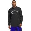 imageadidas Mens Select Long Sleeve Basketball TShirtBlackCloud White