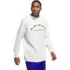 imageadidas Mens Select Long Sleeve Basketball TShirtCloud WhiteBlack