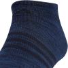 imageadidas Mens Superlite No Show Socks 6Pair Pack Low Profile Below AnkleLegend Ink BlueNight Marine BlueOnix Grey