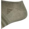 imageadidas Mens Superlite No Show Socks 6Pair Pack Low Profile Below AnkleOff WhitePutty GreyOlive Strata Green