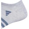 imageadidas Mens Superlite No Show Socks 6Pair Pack Low Profile Below AnklePreloved Ink BlueLegend Ink BlueCool Light Heather