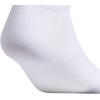imageadidas Mens Superlite No Show Socks 6Pair Pack Low Profile Below AnkleWhiteBlack20