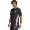 imageadidas Mens Train Essentials Feelready 3Stripes TShirtBlack