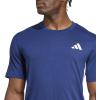 imageadidas Mens Train Essentials Feelready 3Stripes TShirtDark Blue