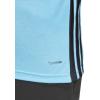 imageadidas Mens Train Essentials Feelready 3Stripes TShirtSemi Blue Burst