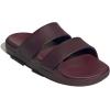 imageadidas UnisexAdult Znscape Slide SandalMaroonShadow RedMaroon