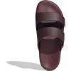 imageadidas UnisexAdult Znscape Slide SandalMaroonShadow RedMaroon