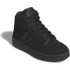 imageadidas UnisexChild Break Start Mid Top SneakerBlackBlackBlack