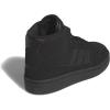 imageadidas UnisexChild Break Start Mid Top SneakerBlackBlackBlack