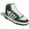 imageadidas UnisexChild Break Start Mid Top SneakerBlackGreenCloud White