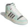 imageadidas UnisexChild Break Start Mid Top SneakerClear MintGreyOff White