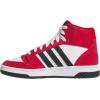 imageadidas UnisexChild Break Start Mid Top SneakerTeam Power RedBlackWhite
