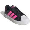 imageadidas UnisexChild Streetalk SneakerBlackLucid PinkWhite