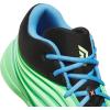 imageadidas Womens Dame X Basketball ShoesLime BurstSignal CoralBlue Burst