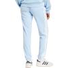 imageadidas Womens Essentials 3Stripes French Terry Cuffed PantsBlueWhite