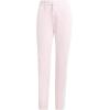 imageadidas Womens Essentials 3Stripes French Terry Cuffed PantsClear PinkWhite