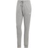 imageadidas Womens Essentials 3Stripes French Terry Cuffed PantsMedium Grey HeatherWhite