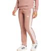 imageadidas Womens Essentials 3Stripes French Terry Cuffed PantsWarm ClayWhite