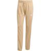 imageadidas Womens Essentials 3Stripes French Terry Cuffed PantsWarm SandstoneWhite