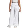 imageadidas Womens Essentials 3Stripes Woven Parachute PantsWhiteBlack