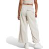 imageadidas Womens Essentials 3Stripes Woven Parachute PantsWonder AluminaWhite
