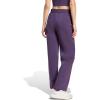 imageadidas Womens Essentials Small Logo Feel Cozy Open Hem PantAurora PlumBlack