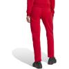 imageadidas Womens Essentials Small Logo Feel Cozy Open Hem PantBetter Scarlet