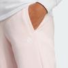 imageadidas Womens Essentials Small Logo Feel Cozy Open Hem PantSandy Pink