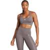 imageadidas Womens Powerimpact Training Medium Support BraCharcoal