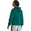 imageadidas mens Essentials Big Logo French Terry HoodieCollegiate GreenBlack