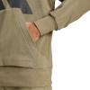 imageadidas mens Essentials Big Logo French Terry HoodieOlive StrataBlack