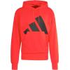 imageadidas mens Essentials Big Logo French Terry HoodiePure RubyBlack