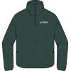 imageadidas mens Terrex Multi Essentials Halfzip Fleece Hiking JacketAurora Ivy
