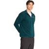 imageadidas mens Terrex Multi Essentials Halfzip Fleece Hiking JacketAurora Ivy