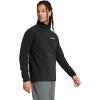imageadidas mens Terrex Multi Essentials Halfzip Fleece Hiking JacketBlack