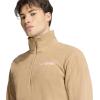 imageadidas mens Terrex Multi Essentials Halfzip Fleece Hiking JacketCardboard