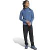imageadidas mens Terrex Multi Essentials Halfzip Fleece Hiking JacketWonder Steel