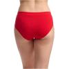 imageadidas womens Seamless Brief Panties 3packVivid Red W Logo JacqWhiteNight Indigo