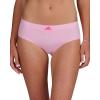 imageadidas womens Seamless Brief Panties 3packWonder Pink RibbedWonder SilverWonder Oxide Fishnet