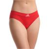 imageadidas womens Seamless Hipster Underwear 3 PackBlack With StripesHeather GreyVivid Red